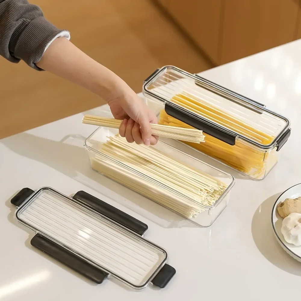 Noodles Storage Box Food Grade Pasta Box Kitchen Sealed Storage Tank Fresh-keeping Box Noodle Storage Sealed and Moisture-proof
Noodles Storage Box Food Grade Pasta Box Kitchen Sealed Storage Tank Fresh-keeping Box Noodle Storage Sealed and Moisture-proof