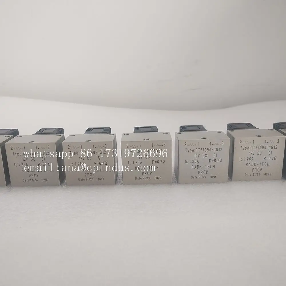 Solenoid Valve Coil 12V 24V for Putzmeister Concrete Pump Part Number 256078006 7709050G24A High-Quality Replacement Component
Solenoid Valve Coil 12V 24V for Putzmeister Concrete Pump Part Number 256078006 7709050G24A High-Quality Replacement Component