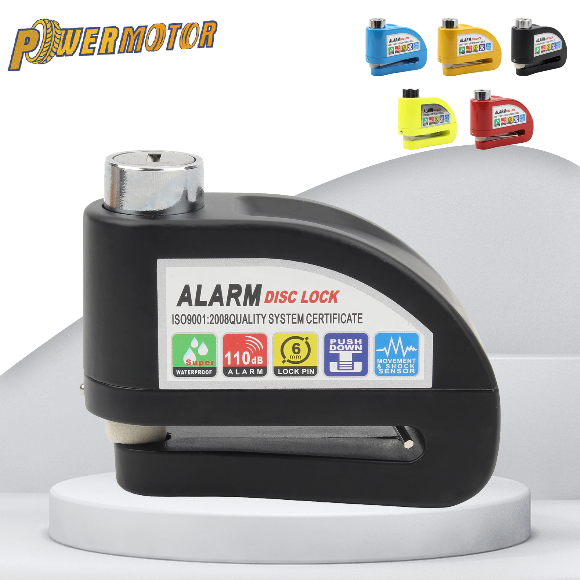 Замок тормозного диска мотоцикла, мощная сигнализация, противоугонный иммобилайзер безопасности для мотоцикла, скутера, пит-байка, детали для езды на мотокросе
Замок тормозного диска мотоцикла, мощная сигнализация, противоугонный иммобилайзер безопасности для мотоцикла, скутера, пит-байка, детали для езды на мотокросе