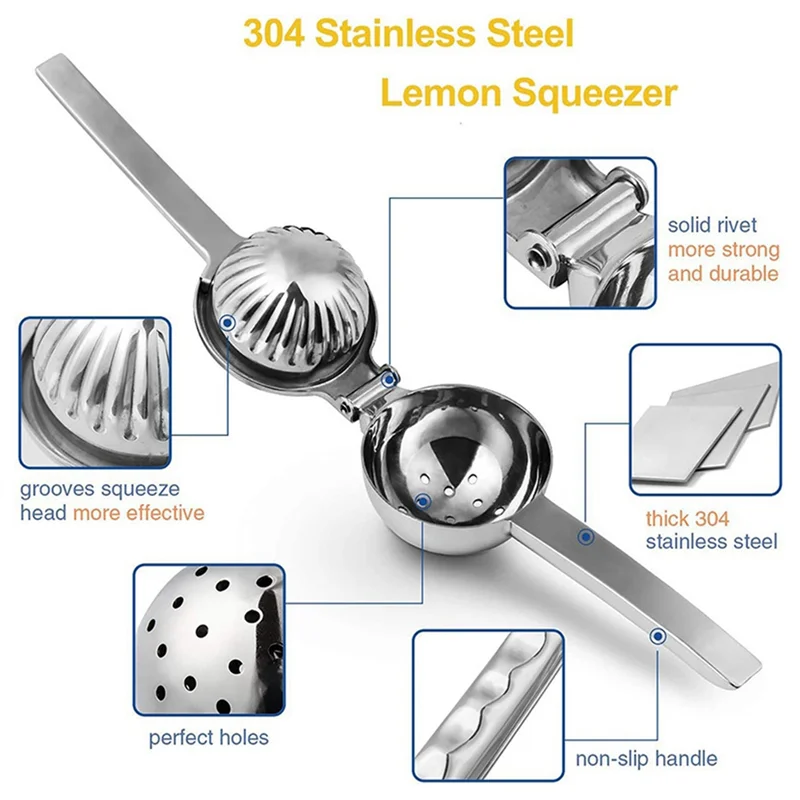 A39M Stainless Steel Lemon Fruits Squeezer Orange Juicer Manual Juice Squeezer Hand Pressure Juicer Kitchen Fruit Tools
A39M Stainless Steel Lemon Fruits Squeezer Orange Juicer Manual Juice Squeezer Hand Pressure Juicer Kitchen Fruit Tools