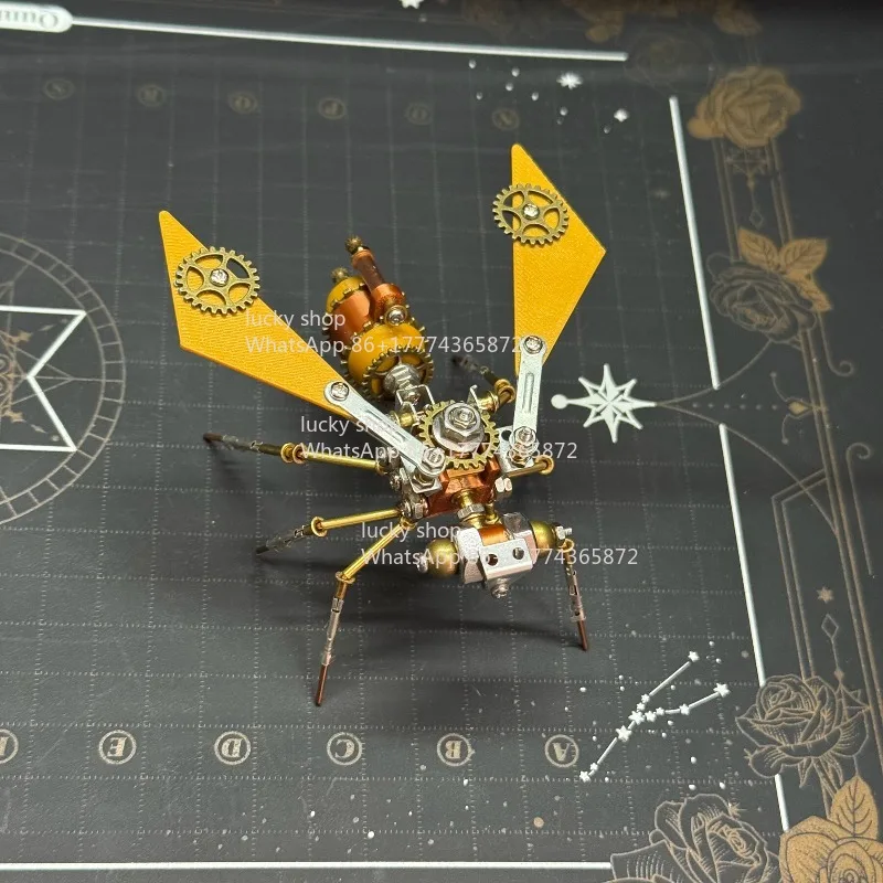 Glow Gear Bee A Mechanical Insect Gear Wasp Metal Assembling Model Creative Handmade DIY Holiday Gifts
Glow Gear Bee A Mechanical Insect Gear Wasp Metal Assembling Model Creative Handmade DIY Holiday Gifts