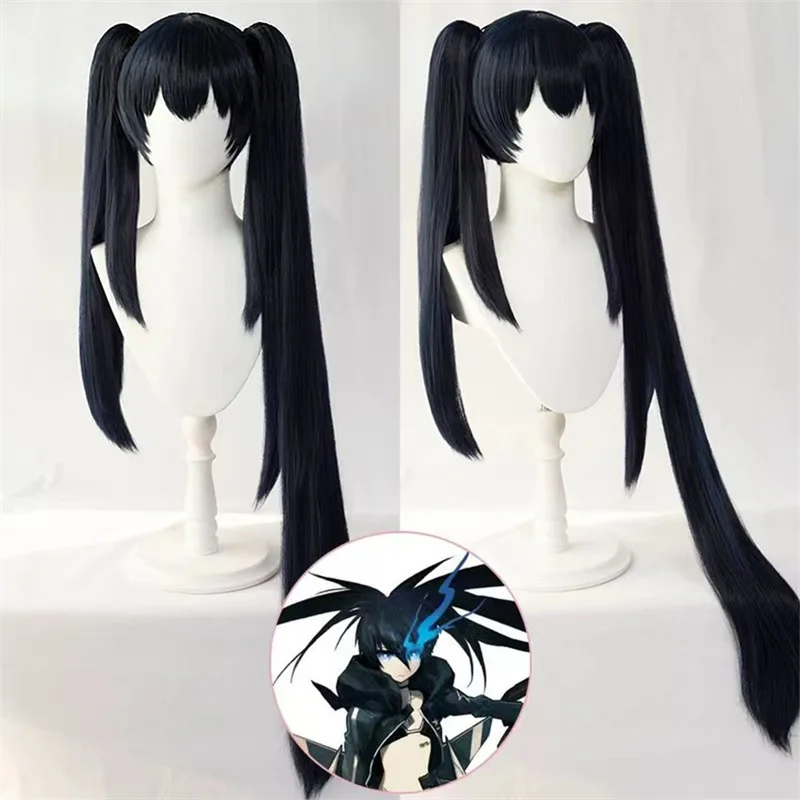 Парик для косплея BLACK ROCK SHOOTER, длинный прямой черный парик с двумя хвостиками, термостойкий синтетический, для женщин, аксессуар для вечеринок
Парик для косплея BLACK ROCK SHOOTER, длинный прямой черный парик с двумя хвостиками, термостойкий синтетический, для женщин, аксессуар для вечеринок