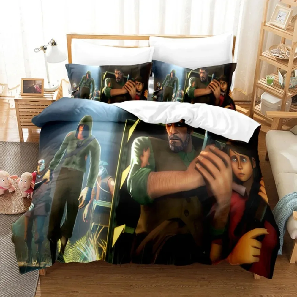 The Last Of Us Bedding Set Anime Duvet Cover Single Double Bed Linen Full Queen King Size For Child Adults 3D Printed Room Decor
The Last Of Us Bedding Set Anime Duvet Cover Single Double Bed Linen Full Queen King Size For Child Adults 3D Printed Room Decor