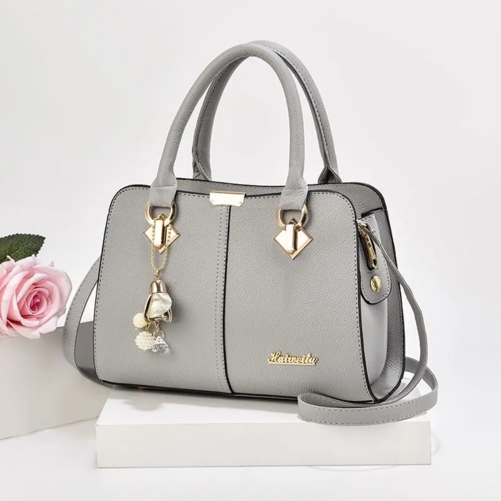 Portable Korean Style Shoulder Bag Large Capacity Crossbody Bag Pu Business Bag Pure Color Black Mom Handbag Women
Portable Korean Style Shoulder Bag Large Capacity Crossbody Bag Pu Business Bag Pure Color Black Mom Handbag Women