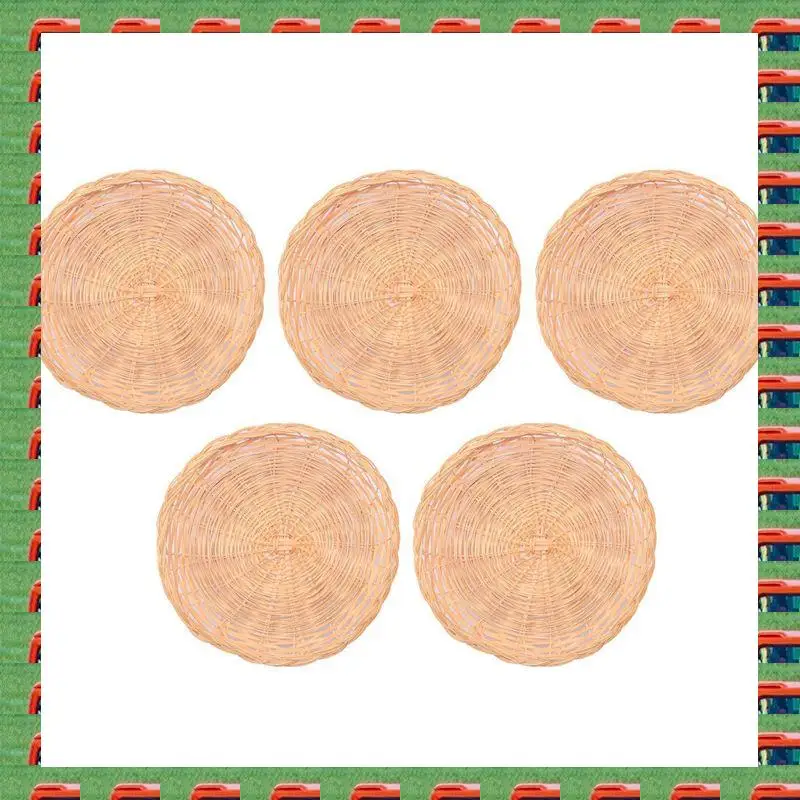ABMO 25 шт. Бамбуковый держатель для бумажных тарелок-10-дюймовый круглый тканый держатель для тарелок, многоразовые держатели для бумажных тарелок для пикника
ABMO 25 шт. Бамбуковый держатель для бумажных тарелок-10-дюймовый круглый тканый держатель для тарелок, многоразовые держатели для бумажных тарелок для пикника