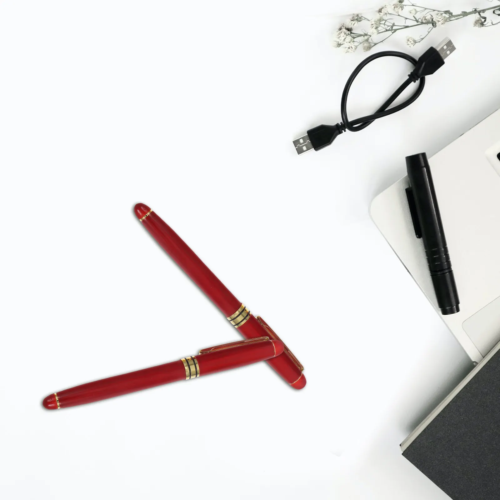 Elegant Slim Lightweight Fountain Pen and Ballpoint Pen Set in Exquisite Rosewood Case Perfect Gift for Anniversary Birthday
Elegant Slim Lightweight Fountain Pen and Ballpoint Pen Set in Exquisite Rosewood Case Perfect Gift for Anniversary Birthday