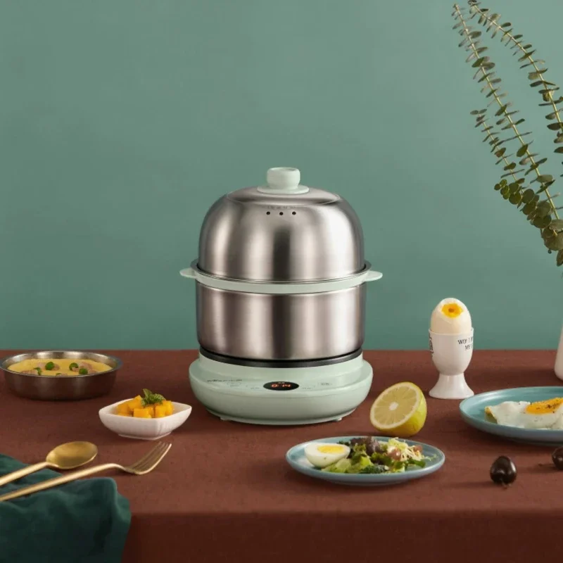 Egg Boiler Stainless Steel Double-Layer Multifunctional Breakfast Artifact Automatic Power off Steam Eggs Breakfast Machine
Egg Boiler Stainless Steel Double-Layer Multifunctional Breakfast Artifact Automatic Power off Steam Eggs Breakfast Machine