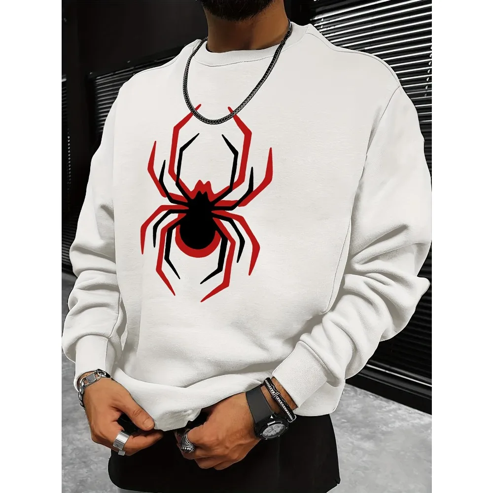 2024 Hot Sale Spider Pattern Men's Crewneck Hoodie Loose Fashion Pullover Autumn and Winter Men's Clothing Pure Cotton Hoodie
2024 Hot Sale Spider Pattern Men's Crewneck Hoodie Loose Fashion Pullover Autumn and Winter Men's Clothing Pure Cotton Hoodie