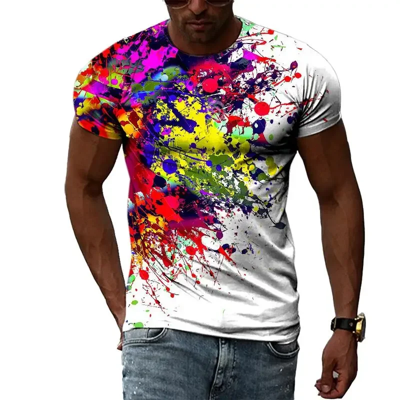 Summer Fashion Creative Flower Graphic Men T-shirts Casual 3D Print Hip Hop Harajuku Personality Round Neck Short Sleeve Top
Summer Fashion Creative Flower Graphic Men T-shirts Casual 3D Print Hip Hop Harajuku Personality Round Neck Short Sleeve Top