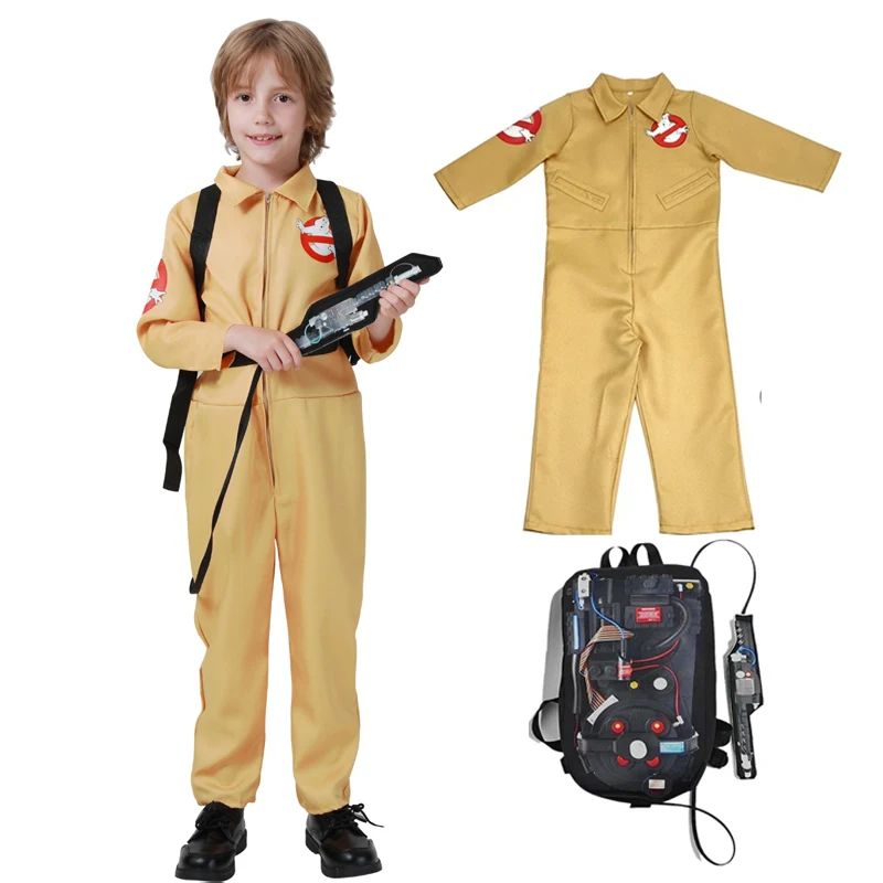 Ghostbusters Movie Adults Cosplay Costumes Halloween Carnival Theme Party Clothes with Proton Pack Fans Collection
Ghostbusters Movie Adults Cosplay Costumes Halloween Carnival Theme Party Clothes with Proton Pack Fans Collection