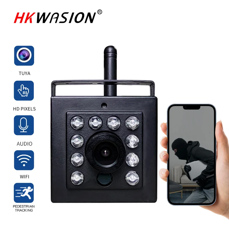 mini camcorders Indoor Camera WiFi Home Security HD Video Surveillance 3MP 4MP 5MP APP TUYA
mini camcorders Indoor Camera WiFi Home Security HD Video Surveillance 3MP 4MP 5MP APP TUYA