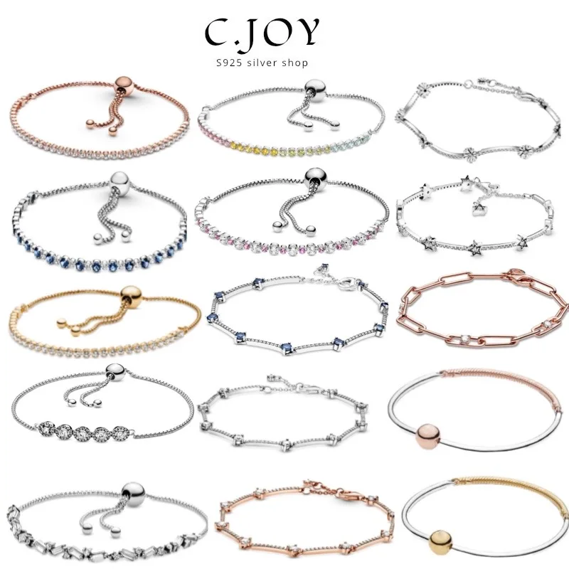 NEW Fit Original luxury 925 Sterling Silver pan bracelet love heart Snake Chain Charms Bangle For Women DIY high quality Jewelry
NEW Fit Original luxury 925 Sterling Silver pan bracelet love heart Snake Chain Charms Bangle For Women DIY high quality Jewelry