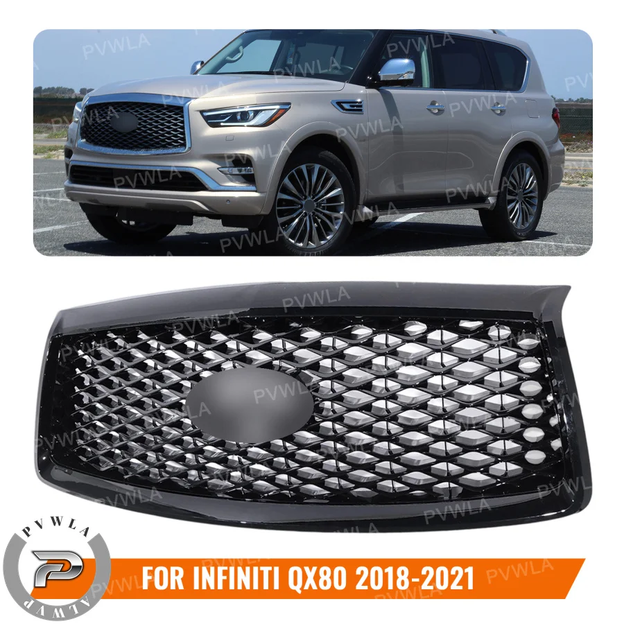 Black Painted Center Grille For Infiniti QX80 2018 2019 2020 2021 Car Accessories Front Middle Grill Net
Black Painted Center Grille For Infiniti QX80 2018 2019 2020 2021 Car Accessories Front Middle Grill Net