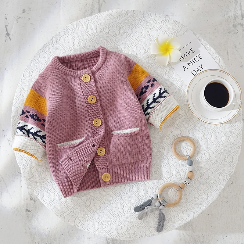 Newborn Baby Sweater Knit Infant Boy Girl Cardigan Long Sleeve Autumn Toddler Children Clothes 0-18M Tops Fashion Striped Jacket
Newborn Baby Sweater Knit Infant Boy Girl Cardigan Long Sleeve Autumn Toddler Children Clothes 0-18M Tops Fashion Striped Jacket