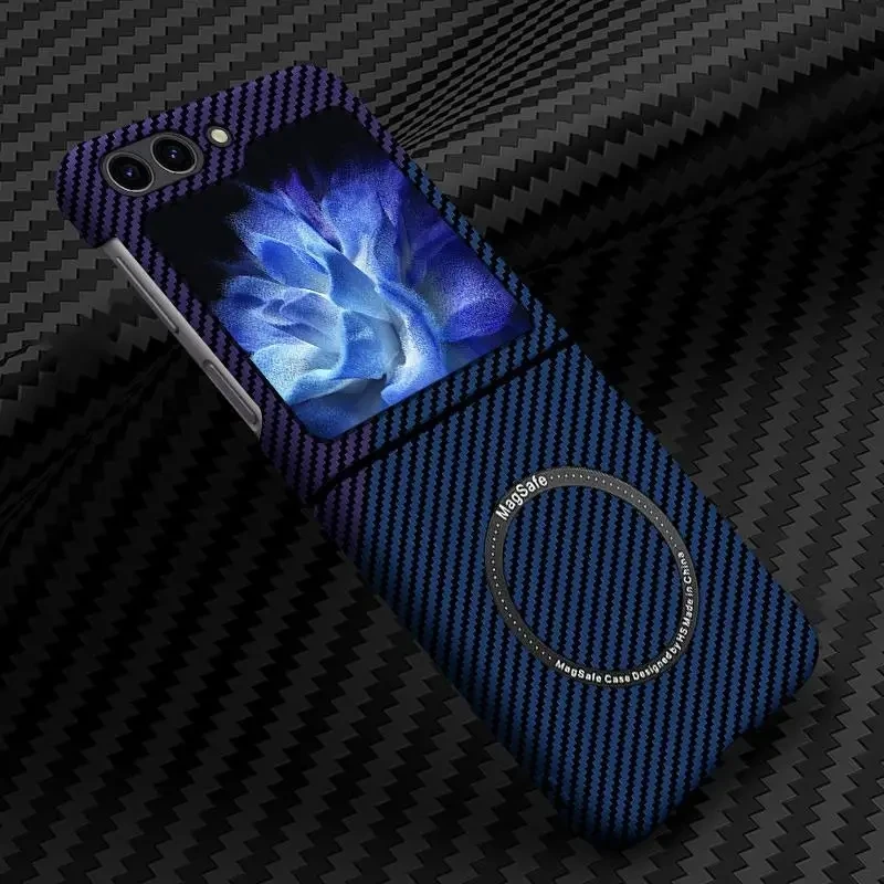 2024 High quality hard carbon fiber magnetic case for Samsung Z Flip5 4 3 Wireless charging protection rear cover
2024 High quality hard carbon fiber magnetic case for Samsung Z Flip5 4 3 Wireless charging protection rear cover