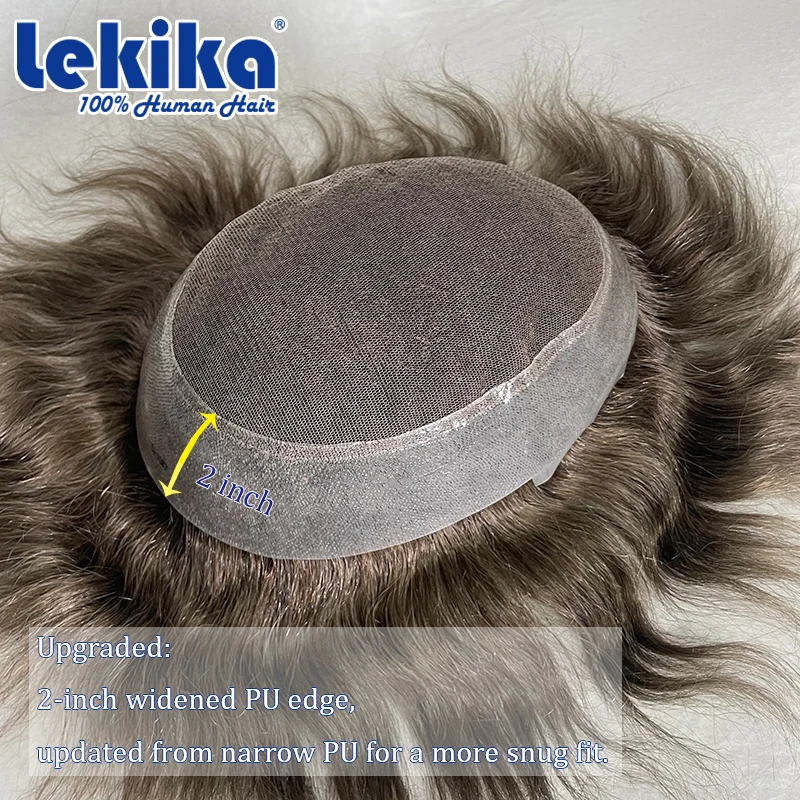 2'' Wide Edge AUSTRALIA Toupee Swiss Lace Hair System Real Hair Men Natural Man Hair Prosthesis Perfect Remy Hair Accessories
2'' Wide Edge AUSTRALIA Toupee Swiss Lace Hair System Real Hair Men Natural Man Hair Prosthesis Perfect Remy Hair Accessories