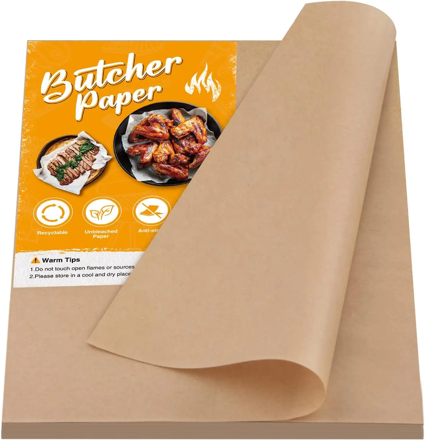100 Sheets Butcher Paper for Sublimation, Brown Unwaxed 12x12 Inch for Smoking, Storing Meats
100 Sheets Butcher Paper for Sublimation, Brown Unwaxed 12x12 Inch for Smoking, Storing Meats