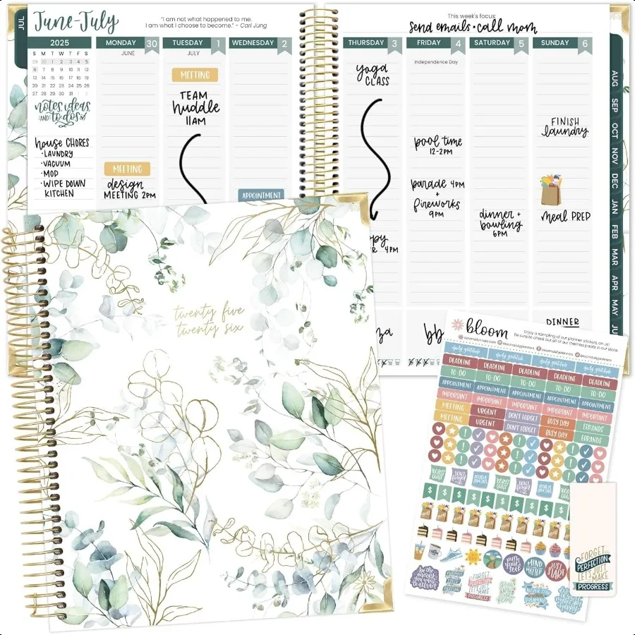 20252026 Hardcover Academic Year Goal Vision Planner July 2025 July 2026 Monthly Weekly Calendar Agenda Organizer 7.5 x 9 Eucal
20252026 Hardcover Academic Year Goal Vision Planner July 2025 July 2026 Monthly Weekly Calendar Agenda Organizer 7.5 x 9 Eucal