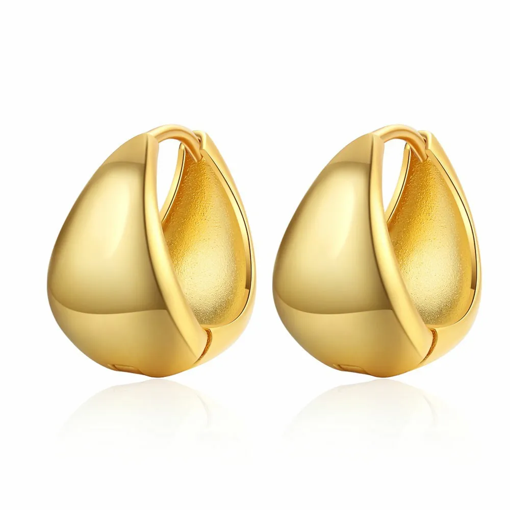 One Pair French Retro Minimalist Gold-plated Matte Surface Hoop Earrings for Women Fashion Jewelry Party Gift
One Pair French Retro Minimalist Gold-plated Matte Surface Hoop Earrings for Women Fashion Jewelry Party Gift