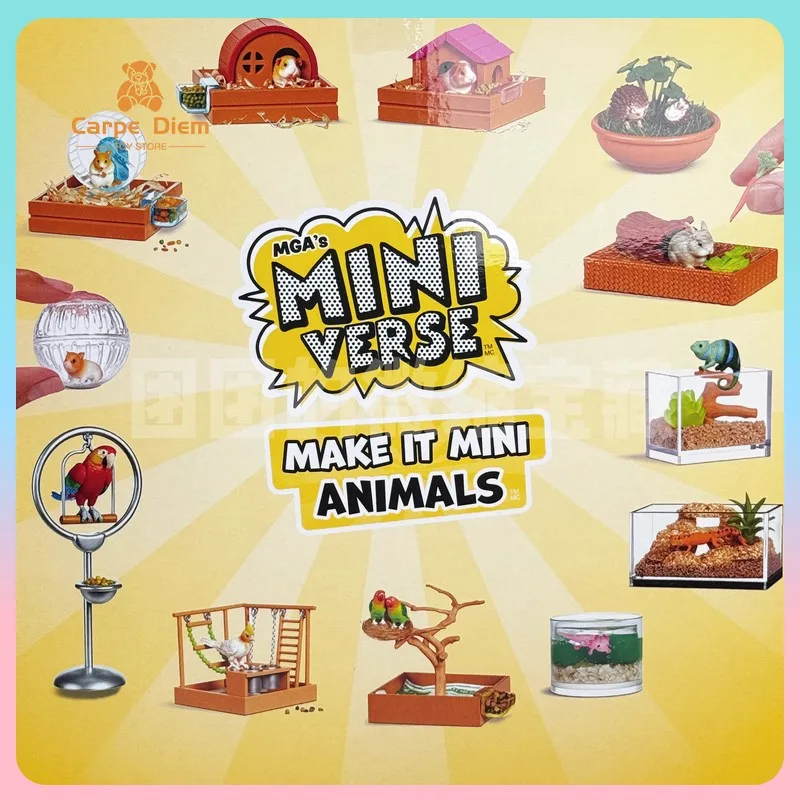 Original Miniverse Make It Mini Animals Diy Miniature Toy Blind Ball Pet Ball Hamster Mini Toys Ornament Collection Kids Gift
Original Miniverse Make It Mini Animals Diy Miniature Toy Blind Ball Pet Ball Hamster Mini Toys Ornament Collection Kids Gift