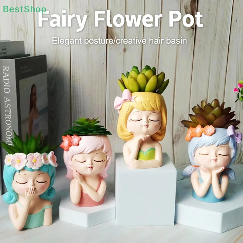Face Planters Pots Tabletop Decorative Decor Flower Vase Statue Fairy Flowerpot For Cafe Kitchen Drawing Room Bedroom Office
Face Planters Pots Tabletop Decorative Decor Flower Vase Statue Fairy Flowerpot For Cafe Kitchen Drawing Room Bedroom Office