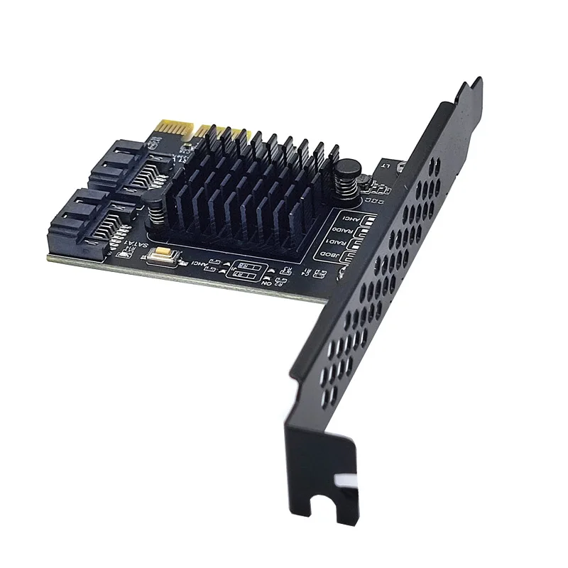2-Port SATA3.0 expansion card hard array PCIE adapter card SSD solid state drive expansion
2-Port SATA3.0 expansion card hard array PCIE adapter card SSD solid state drive expansion