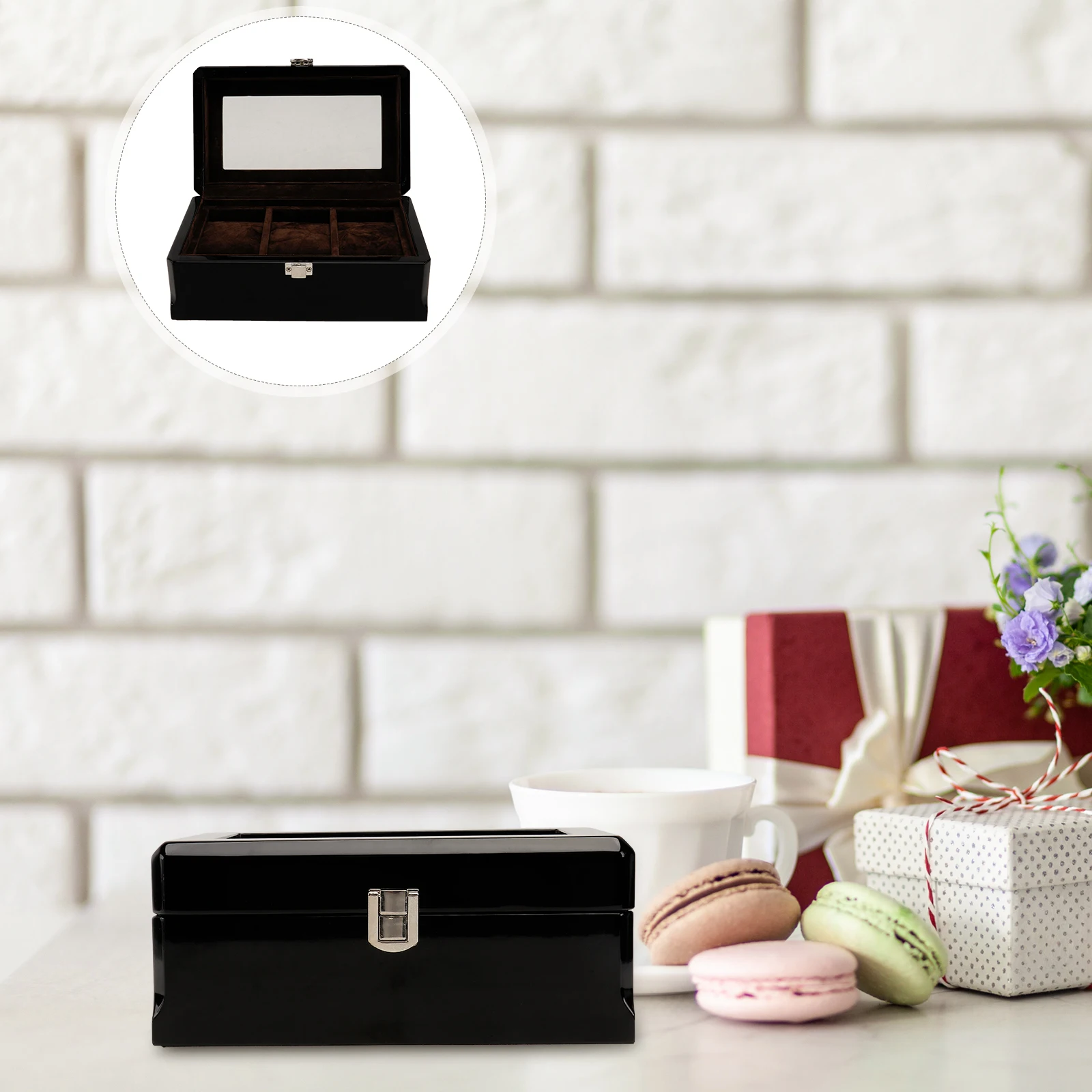 Wooden Watch Display Box Vintage Elegant Gift For Birthday Wedding Christmas Watch Storage Organizer Case
Wooden Watch Display Box Vintage Elegant Gift For Birthday Wedding Christmas Watch Storage Organizer Case