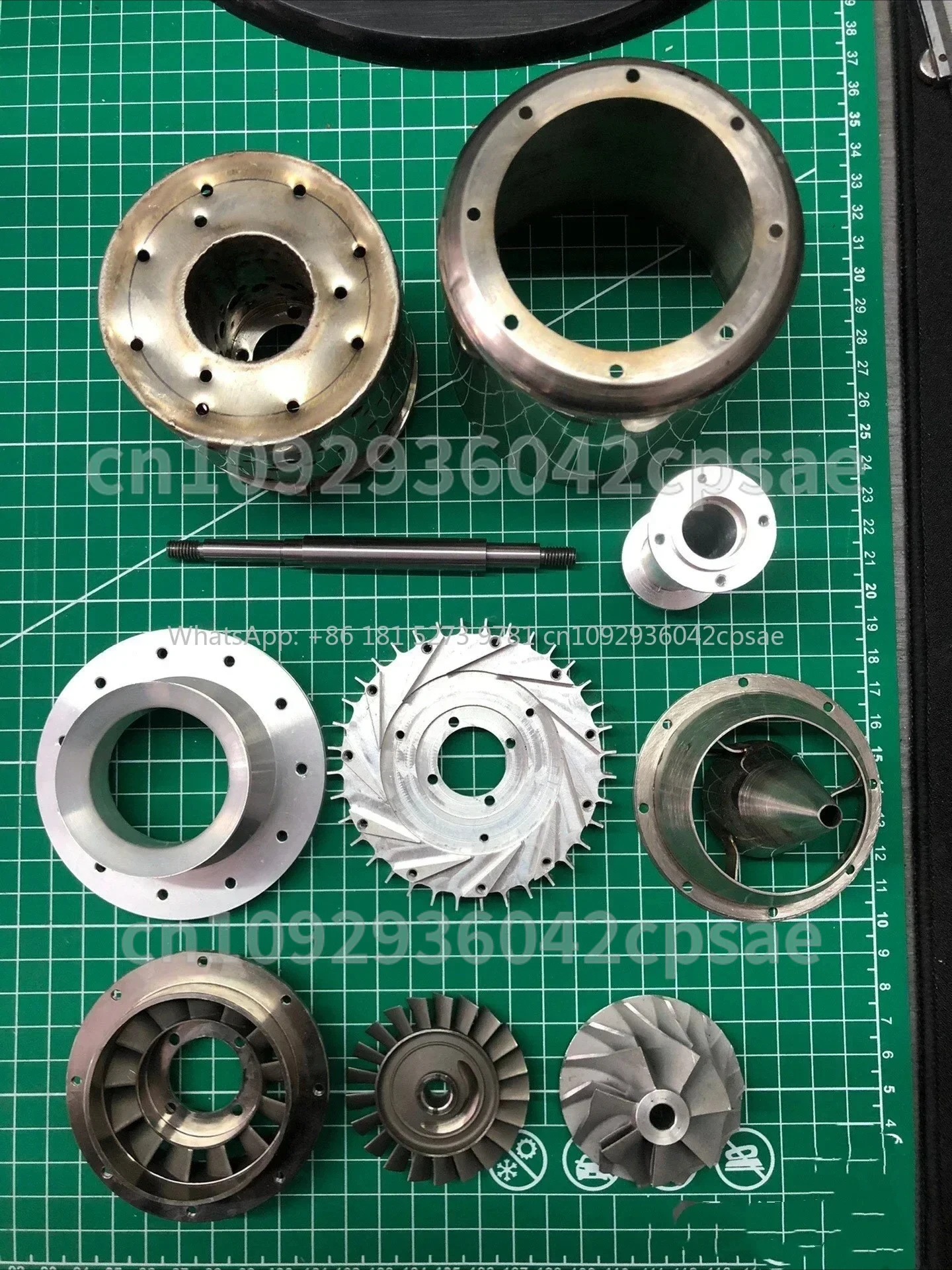 GR180 18kg Thrust Turbine Wheel 70MM/NGV/Compressor/Fire Nozzle/Combustion Chamber for DIY RC Mini Turbo Jet Engine Spare Parts
GR180 18kg Thrust Turbine Wheel 70MM/NGV/Compressor/Fire Nozzle/Combustion Chamber for DIY RC Mini Turbo Jet Engine Spare Parts