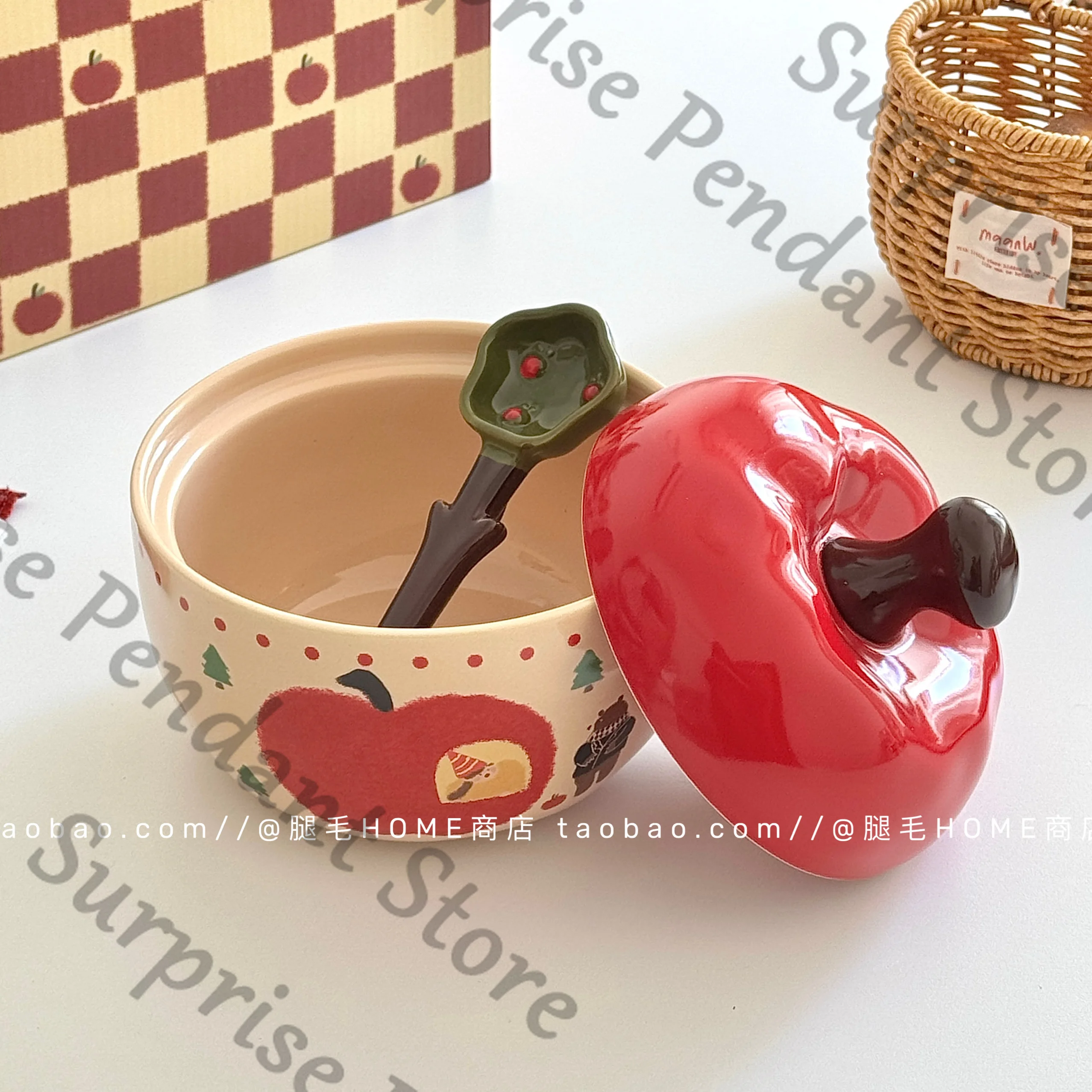 Anime Love and Deepspace Caleb Cosplay Ceramic Red Apple Noodle Bowl Ramen Bowls with Spoon Cover Band Crockery Tableware Gift
Anime Love and Deepspace Caleb Cosplay Ceramic Red Apple Noodle Bowl Ramen Bowls with Spoon Cover Band Crockery Tableware Gift