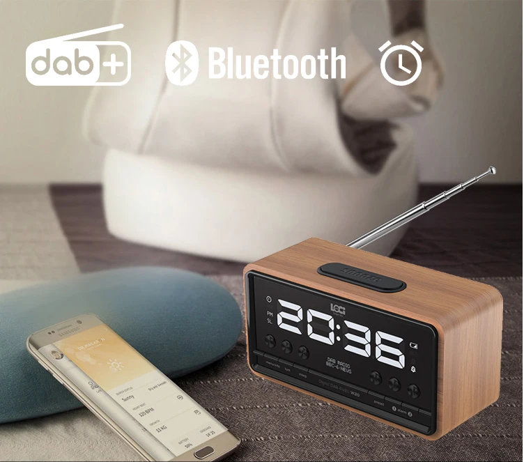 Радиоприемник-будильник DAB и FM с таймером отключения C1, деревянный радиоприемник-будильник
Радиоприемник-будильник DAB и FM с таймером отключения C1, деревянный радиоприемник-будильник