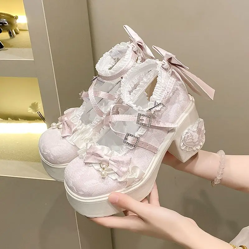 Chunky Mary Jane Platforms Women Vintage Lolita School Shoes for Girls Autumn Post Apocalyptic Style Princess Fashion
Chunky Mary Jane Platforms Women Vintage Lolita School Shoes for Girls Autumn Post Apocalyptic Style Princess Fashion