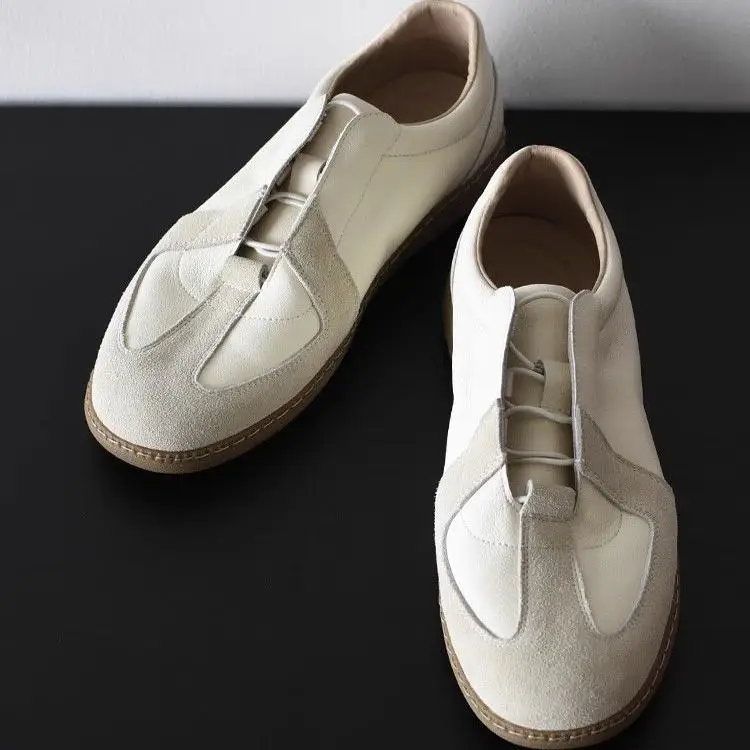 Breathable round Toe Flat Bottom Dequn Shoes Men's Commuter Casual Shoes Retro Classic Style Spring Autumn Trendy Shoe
Breathable round Toe Flat Bottom Dequn Shoes Men's Commuter Casual Shoes Retro Classic Style Spring Autumn Trendy Shoe