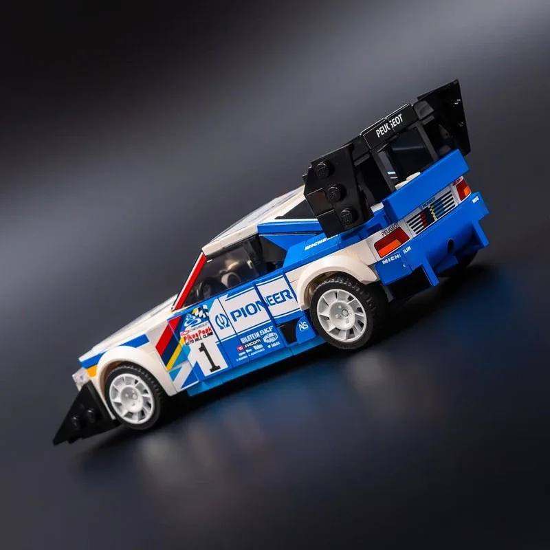 MOC-153665 Iconic 405 T16 GR Sports Car Racing Building Block Model 356 Parts MOC Creative Gift for Boys Children's Birthday Toy
MOC-153665 Iconic 405 T16 GR Sports Car Racing Building Block Model 356 Parts MOC Creative Gift for Boys Children's Birthday Toy