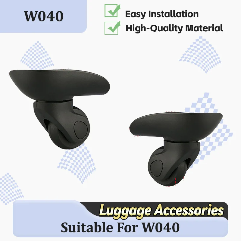 For W040 Dual Ball Bearing Spinner Wheels – Ultra-Smooth 360° Mobility Suitable for Suitcase Replacement (Universal Type)
For W040 Dual Ball Bearing Spinner Wheels – Ultra-Smooth 360° Mobility Suitable for Suitcase Replacement (Universal Type)