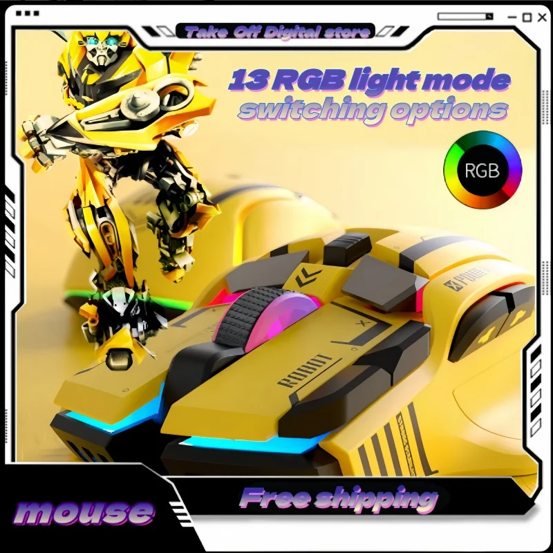 Механическая игровая оптическая мышь G6, три режима подключения, макропрограммирование, бесшумная мышь, ноутбук, настольный компьютер, офисные игры
Механическая игровая оптическая мышь G6, три режима подключения, макропрограммирование, бесшумная мышь, ноутбук, настольный компьютер, офисные игры