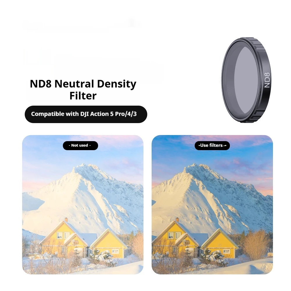 Набор фильтров: CPL поляризационный, ND светофильтр, черный мягкий звездчатый фильтр. Совместим с экшн-камерами DJI Action 5 Pro 4/3.
Набор фильтров: CPL поляризационный, ND светофильтр, черный мягкий звездчатый фильтр. Совместим с экшн-камерами DJI Action 5 Pro 4/3.