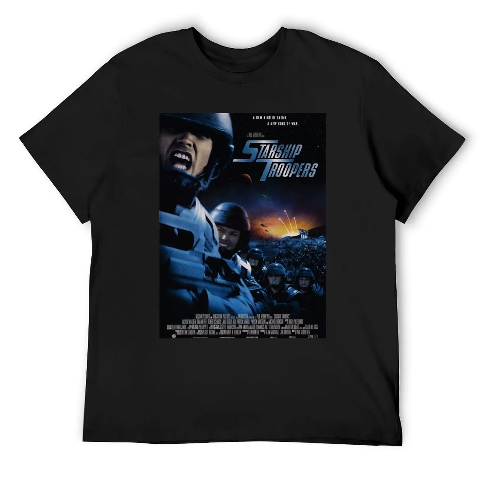 Starship Troopers Poster T-Shirt Funny t-shirt T-shirts man graphic t shirts summer tops mens white t shirts
Starship Troopers Poster T-Shirt Funny t-shirt T-shirts man graphic t shirts summer tops mens white t shirts