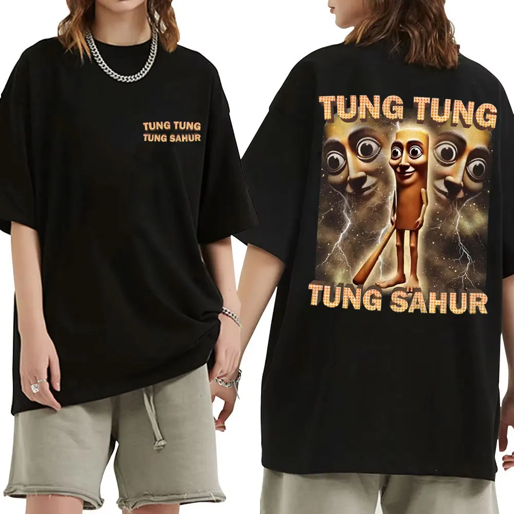 Tung Tung Tung Sahur Funny Baseball Bat Meme Graphic Print T Shirt Men Casual Humor Style T Shirts Unisex Summer O-Neck T-shirt
Tung Tung Tung Sahur Funny Baseball Bat Meme Graphic Print T Shirt Men Casual Humor Style T Shirts Unisex Summer O-Neck T-shirt