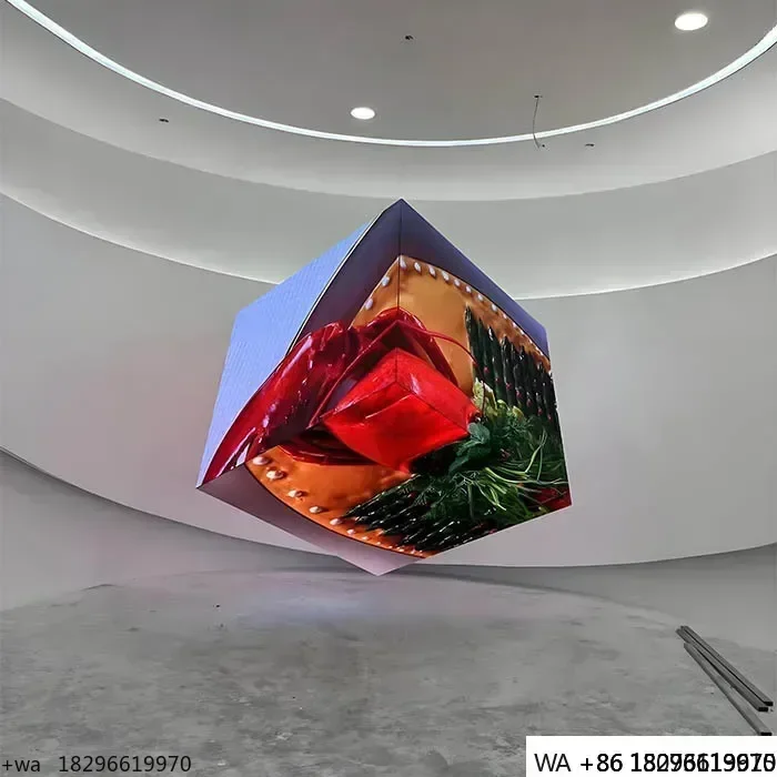 Indoor P2.5 LED Cube Scrolling Digital Advertising Screen for Bar DJ Stages Entertainment
Indoor P2.5 LED Cube Scrolling Digital Advertising Screen for Bar DJ Stages Entertainment