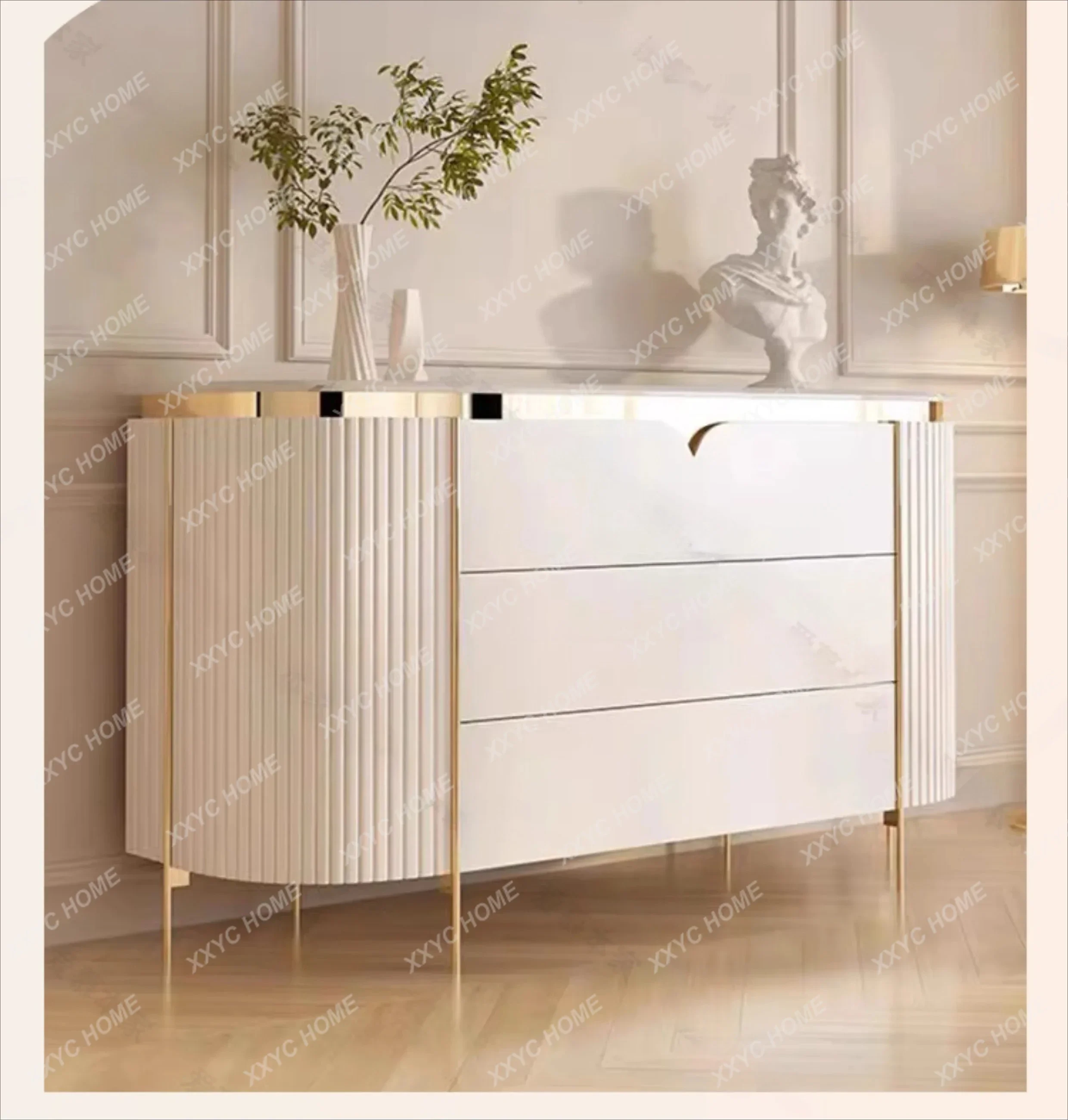 side cabinet is light luxury high-end rock slabis easy to clean and enter the door entrance to store model
side cabinet is light luxury high-end rock slabis easy to clean and enter the door entrance to store model