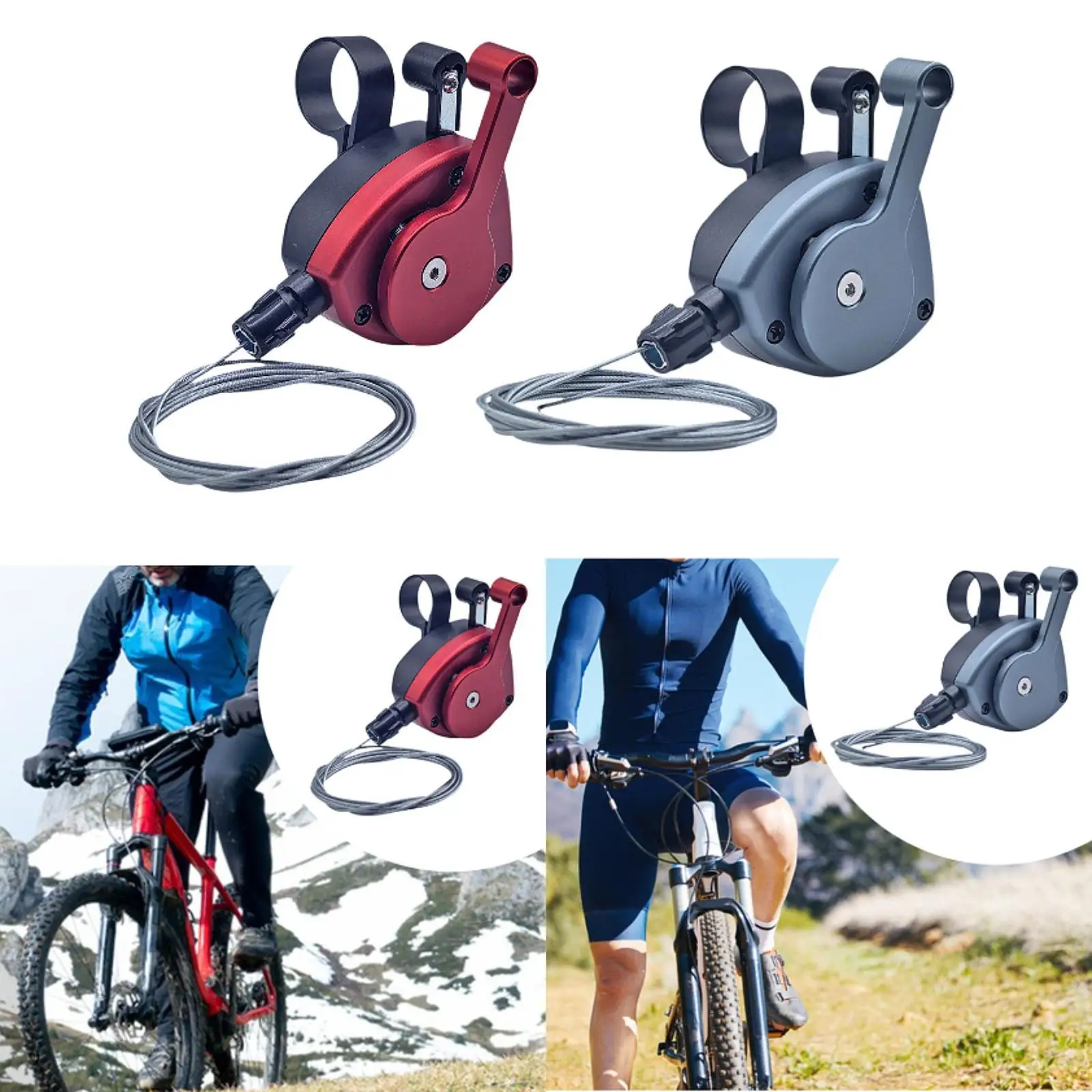 Bicycle Shifter Lever with Shift Cable Right Bike Accessories for Cline
Bicycle Shifter Lever with Shift Cable Right Bike Accessories for Cline