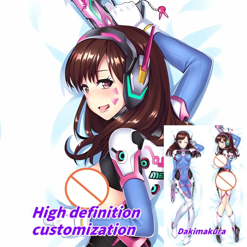 Dakimakura Anime Pillow Case Overwatch D.Va Double-sided Print Of Life-size Body Pillowcase Gifts Can be Customized 
Dakimakura Anime Pillow Case Overwatch D.Va Double-sided Print Of Life-size Body Pillowcase Gifts Can be Customized