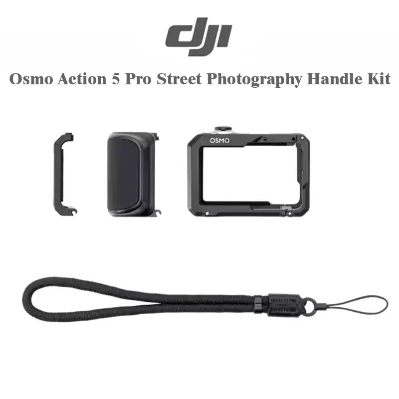 DJI Osmo Action 5 Pro Street Photo Handle Kit For Osmo Action 5 Pro/ 4/ 3- Grip NEW
DJI Osmo Action 5 Pro Street Photo Handle Kit For Osmo Action 5 Pro/ 4/ 3- Grip NEW