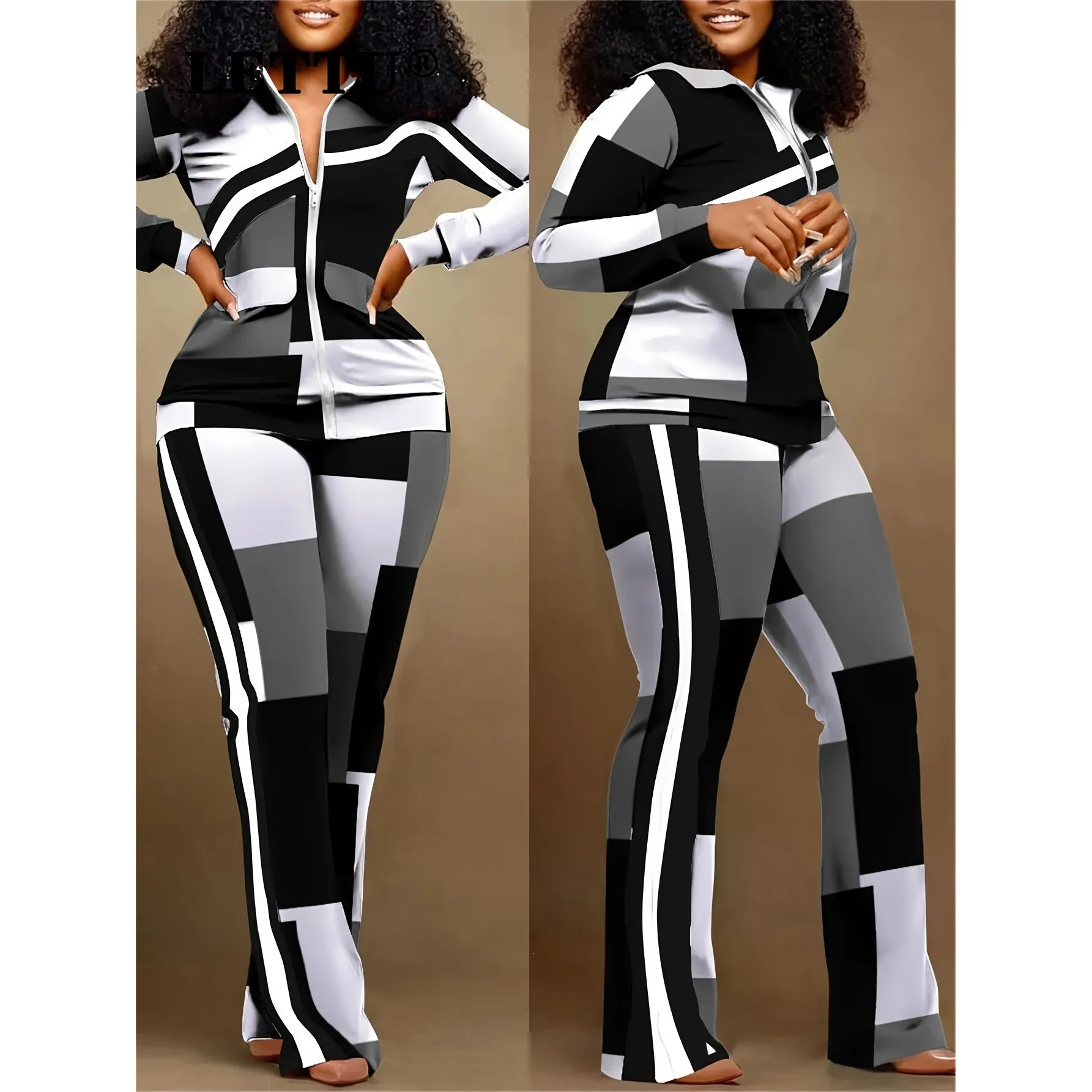 Slim Fit Pants Set K 94871 Zipper Long Pants Fashionable Women's Summer Outfit Cross-Border Style Casual Elegant Ensemble
Slim Fit Pants Set K 94871 Zipper Long Pants Fashionable Women's Summer Outfit Cross-Border Style Casual Elegant Ensemble