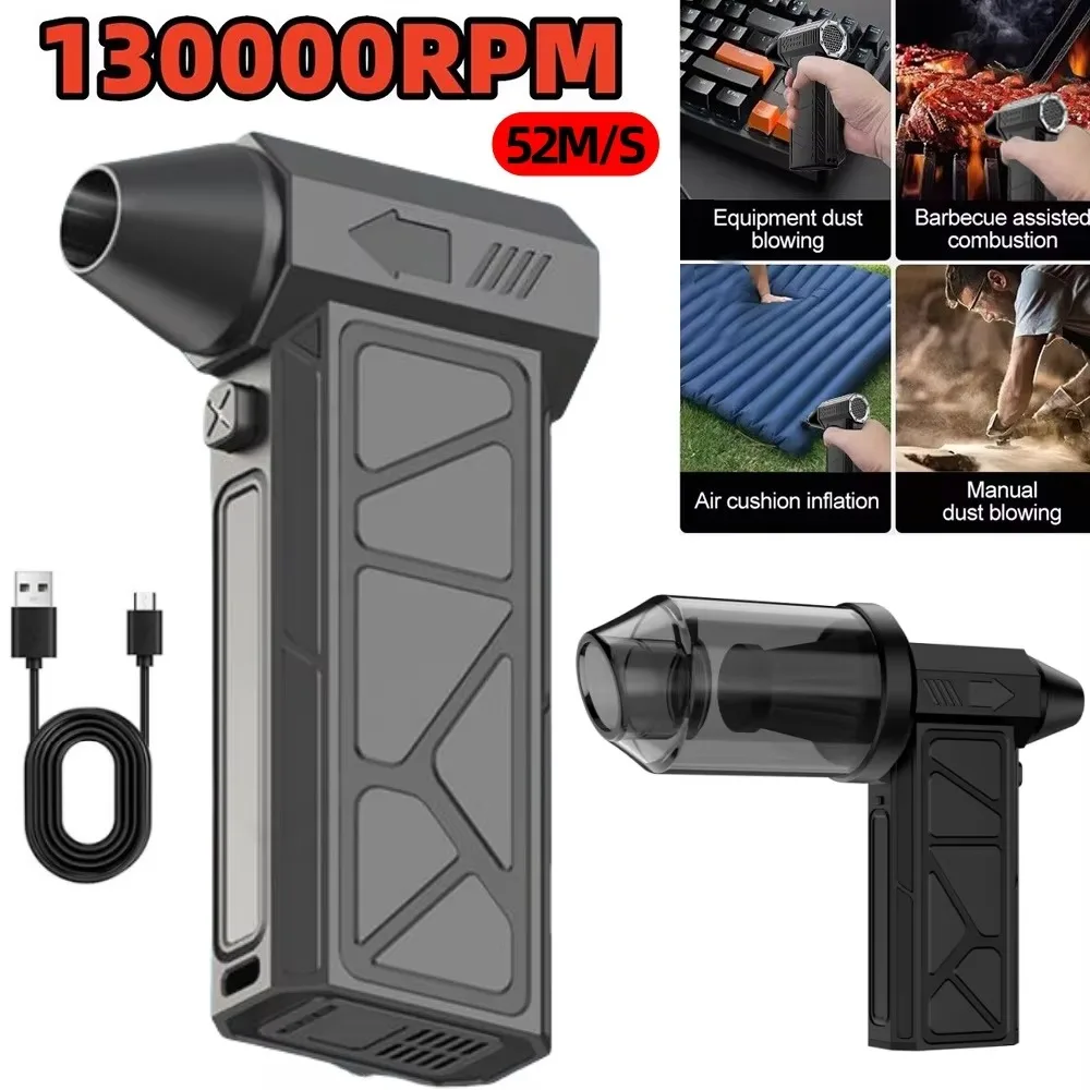 Wind Speed 52m/s 130000RPM Turbofan Dust Removal Dust Blower High Power Jet Fan Powerful Snow Whiz Led Turbo Blower Car Cleaning
Wind Speed 52m/s 130000RPM Turbofan Dust Removal Dust Blower High Power Jet Fan Powerful Snow Whiz Led Turbo Blower Car Cleaning