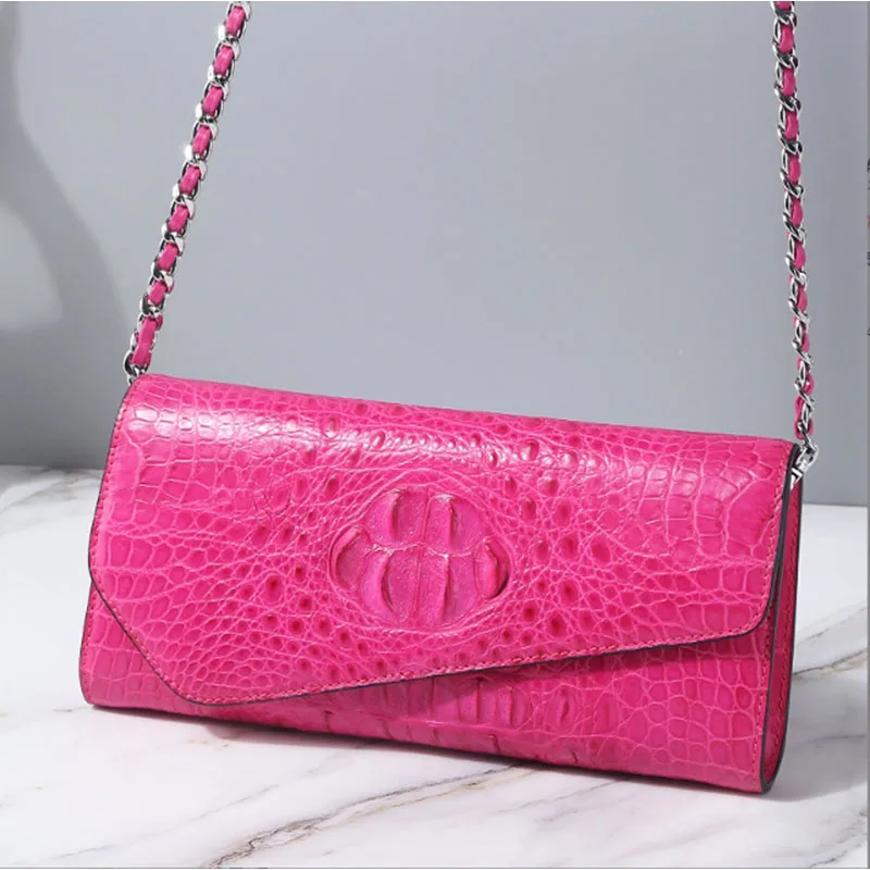 Crocodile leather chain small square bag genuine leather women's bag 2025 new fashion shoulder crossbody bag
Crocodile leather chain small square bag genuine leather women's bag 2025 new fashion shoulder crossbody bag