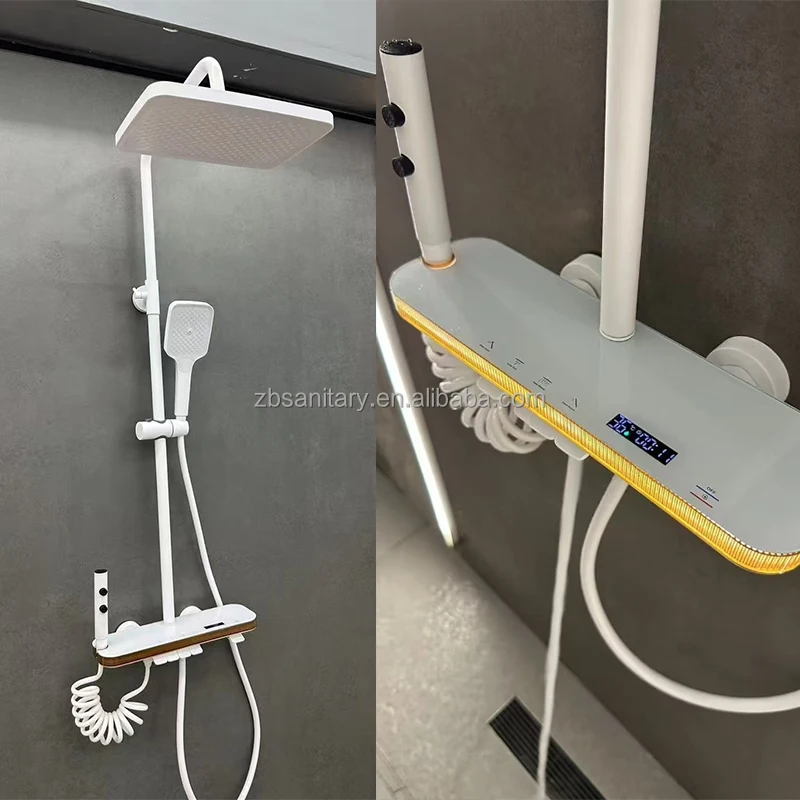 A Hot Sale Hotel Piano Shower Set Wall Mounted Shower Mixer Set Bathroom Digital Shower Set
A Hot Sale Hotel Piano Shower Set Wall Mounted Shower Mixer Set Bathroom Digital Shower Set