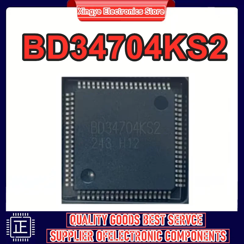 2PCS BD34704KS2 TQFP-80 Mxsyuan 100% New original
2PCS BD34704KS2 TQFP-80 Mxsyuan 100% New original