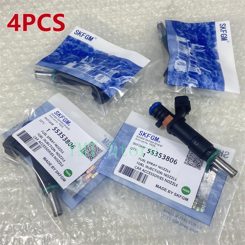 4PCS Original Fuel Injector/Injection Nozzle Geniune 55353806 For Chevrolet Cruze 1.8L OPEL Z18XER VECTRA /ASTRA/ZAFIRA VAUXHALL
4PCS Original Fuel Injector/Injection Nozzle Geniune 55353806 For Chevrolet Cruze 1.8L OPEL Z18XER VECTRA /ASTRA/ZAFIRA VAUXHALL