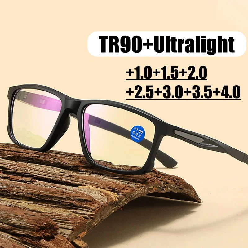 Men Women New Style Reading Glasses Fashion Vintage Square Far Sight Eyewear Unisex Blue Light Blocking Presbyopia+1.0+4.0
Men Women New Style Reading Glasses Fashion Vintage Square Far Sight Eyewear Unisex Blue Light Blocking Presbyopia+1.0+4.0